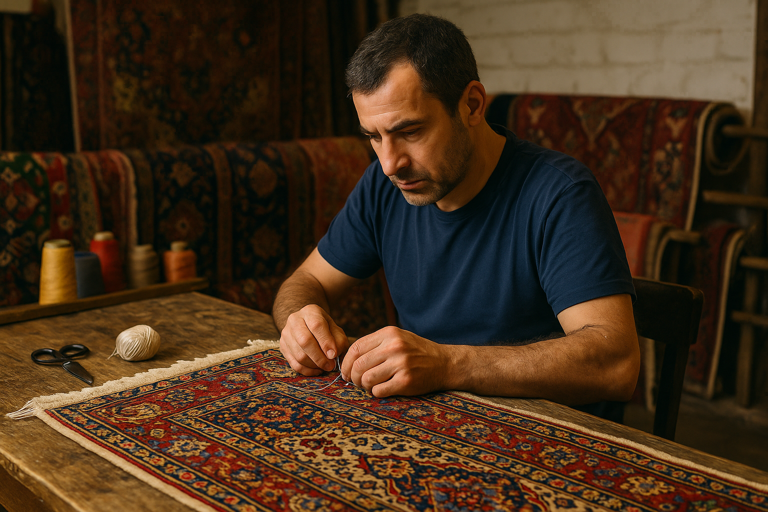 هر چند وقت یه بار باید فرش رو شست