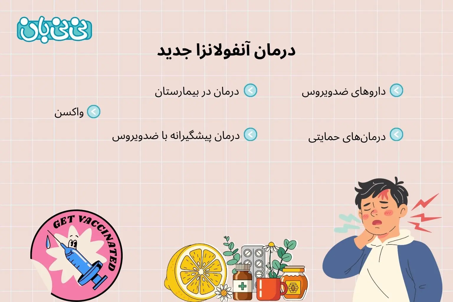 درمان آنفولانزا جدید