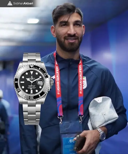 ساعت های لوکس فوتبالیست ها 