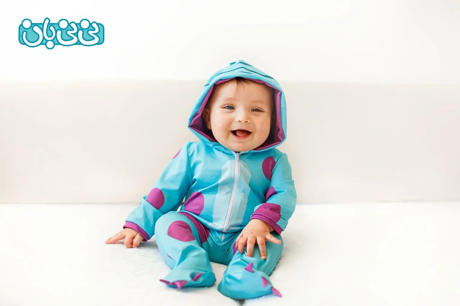 تمرین نشستن با نوزاد