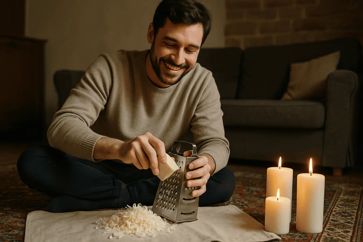 نکات مهم برای ساختن شمع با صابون