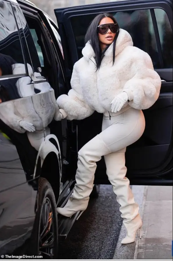 استایل جدید کیم کارداشیان