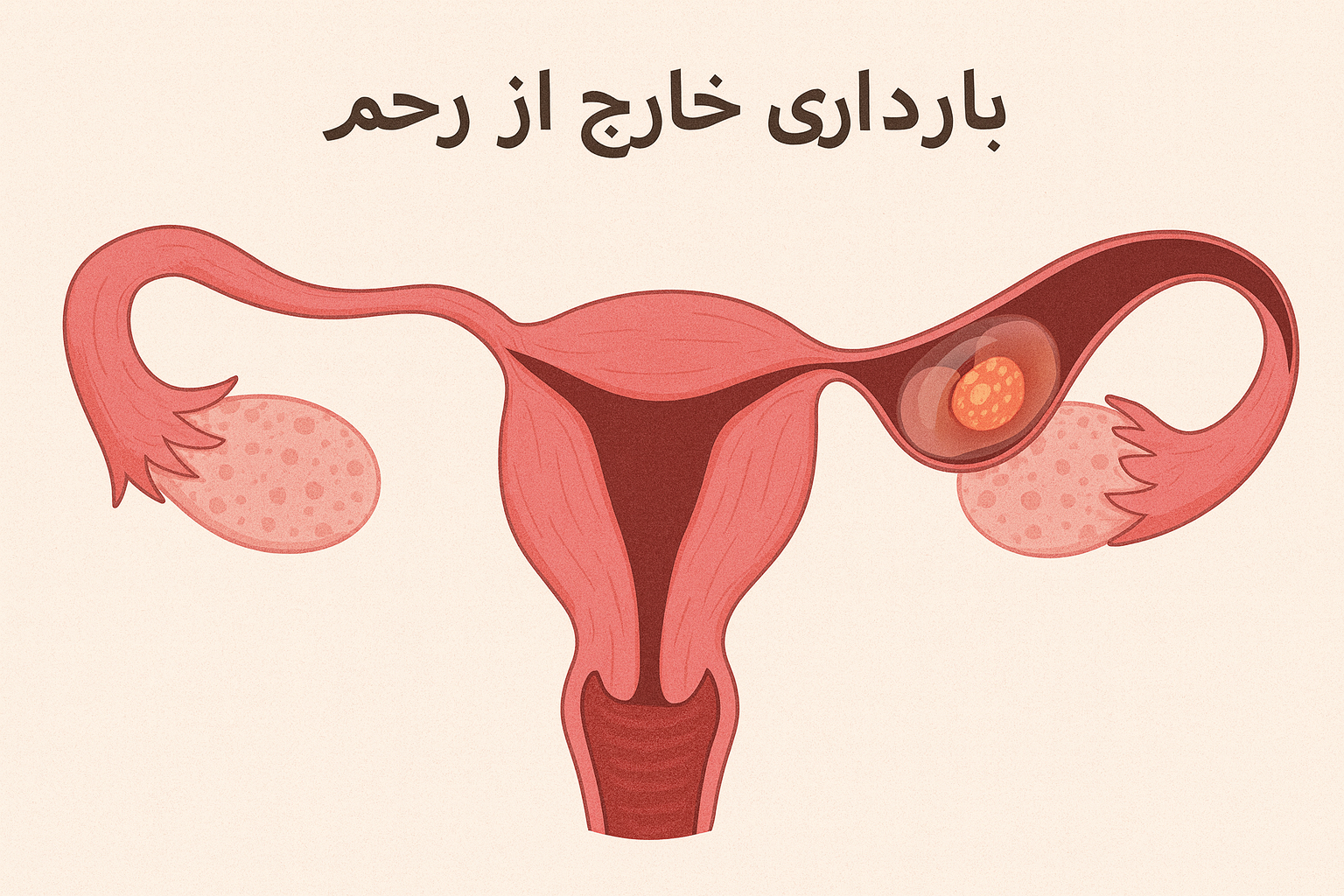 علائم تخمک بارور شده در بارداری خارج رحمی
