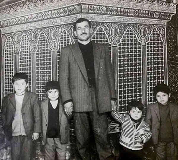 علی دایی در کودکی
