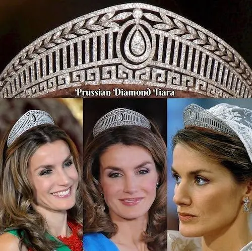 تاج های ملکه لتیزیا