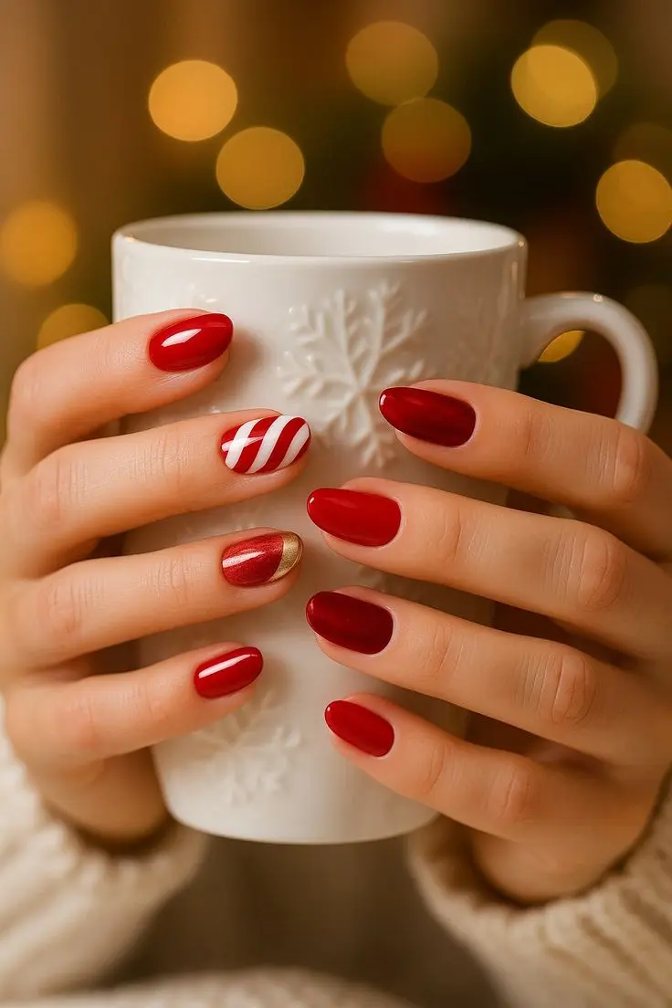 لاک ناخن شب یلدا 