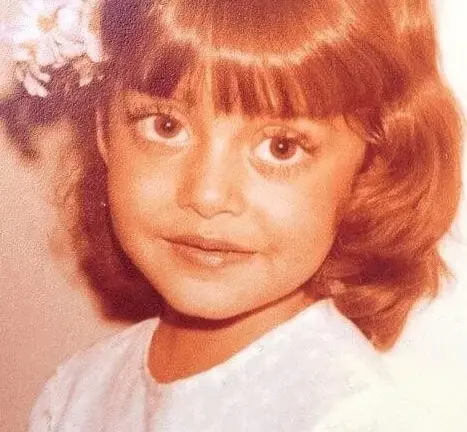 عکس کودکی بهاره کیان افشار