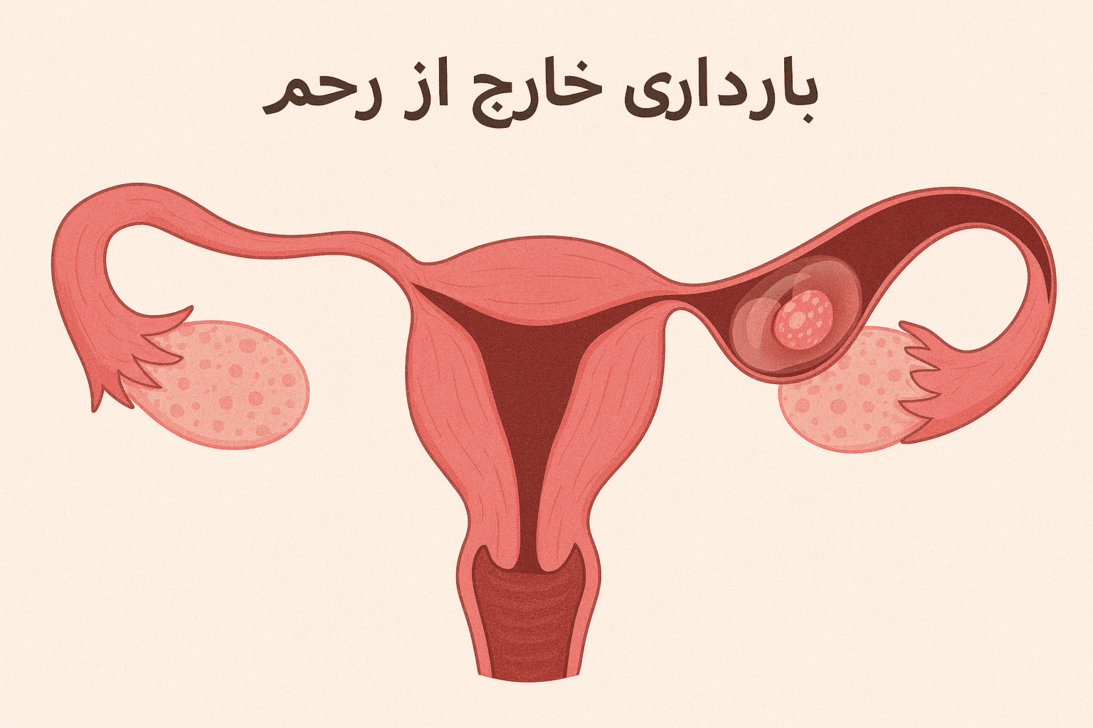 علائم تخمک بارور شده در بارداری خارج رحمی
