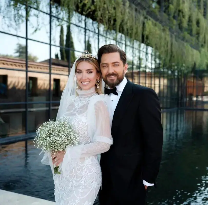 مینا مختاری و بهرام رادان