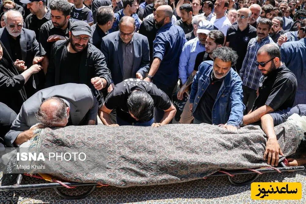 تصویر مراسم حسام محمودی