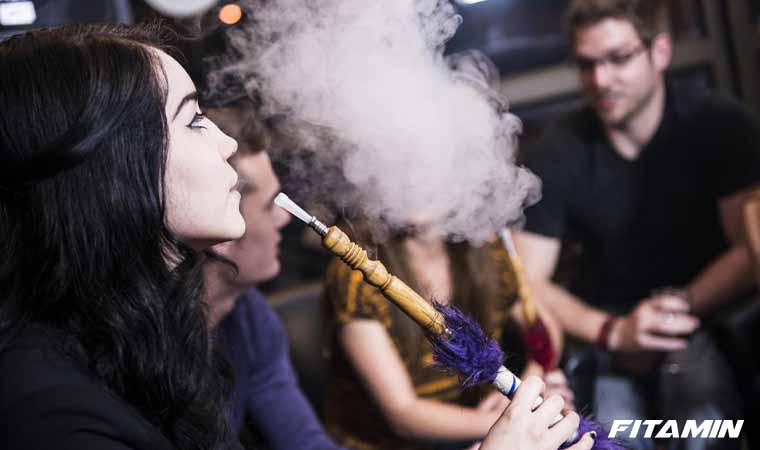woman-smoking-hookah