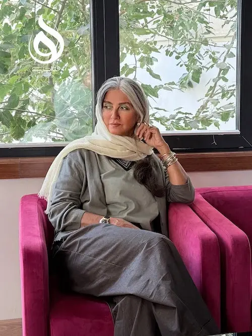 تصویری بینظیر از جزئیات استایل رویا جاویدنیا