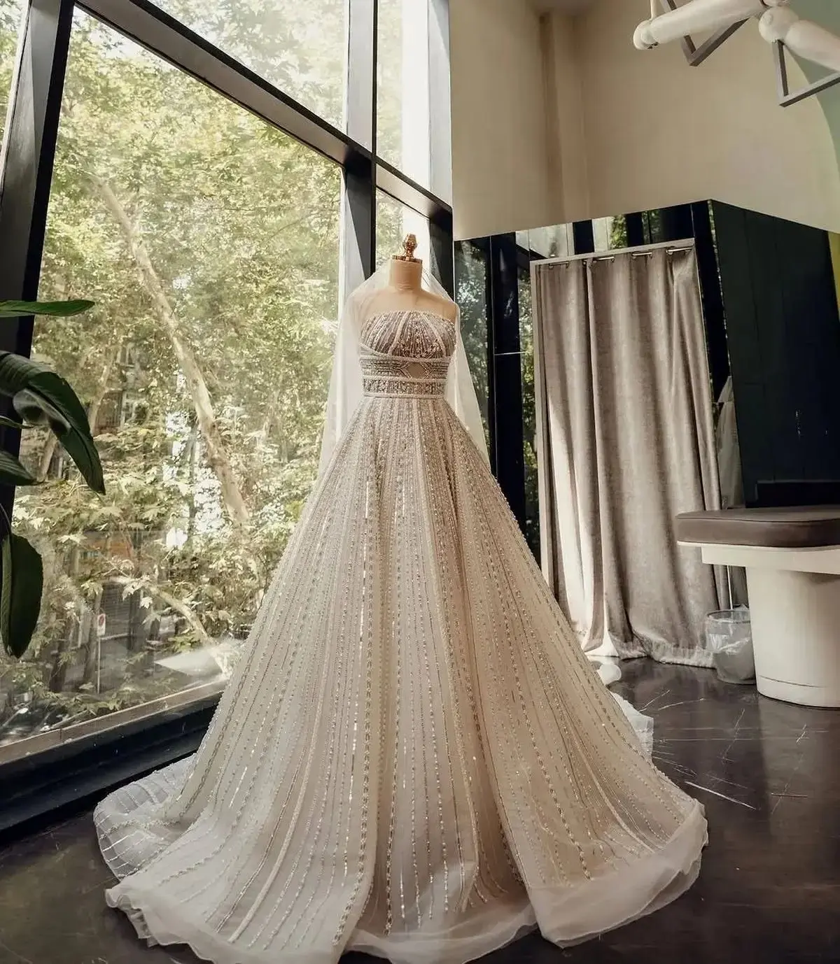 متین ستوده لباس عروس