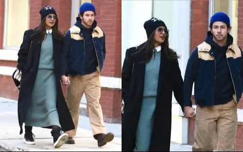 نیک جوناس و پریانکا چوپرا