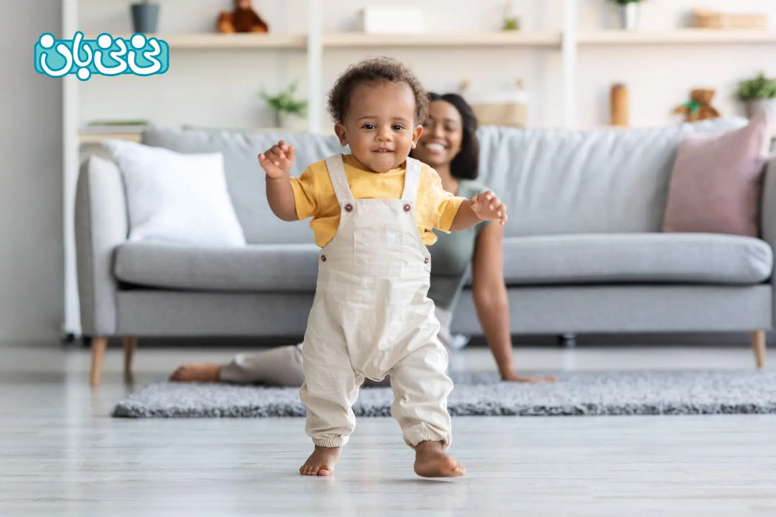 نوزاد چگونه راه رفتن را یاد می_گیرد؟