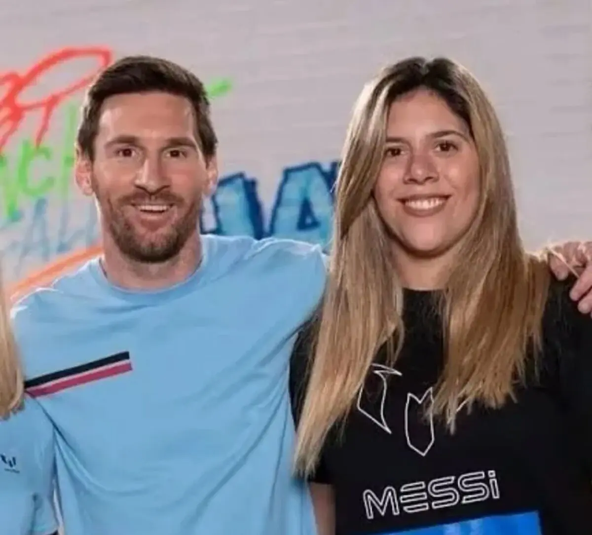 مسی و خواهرش