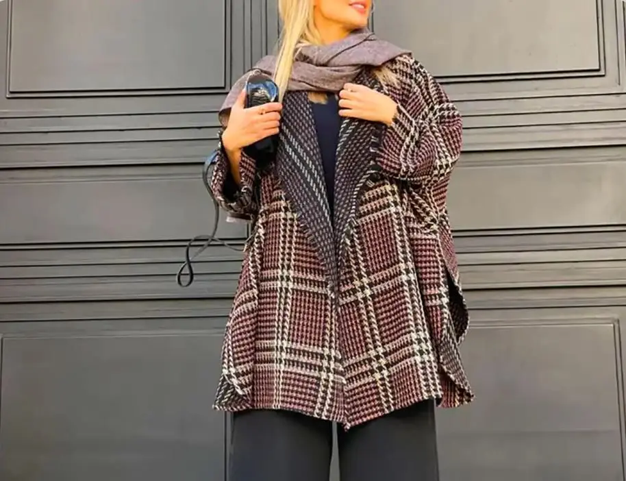 مانتو چهارخونه