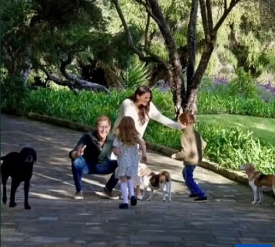 فرزندان هری و مگان