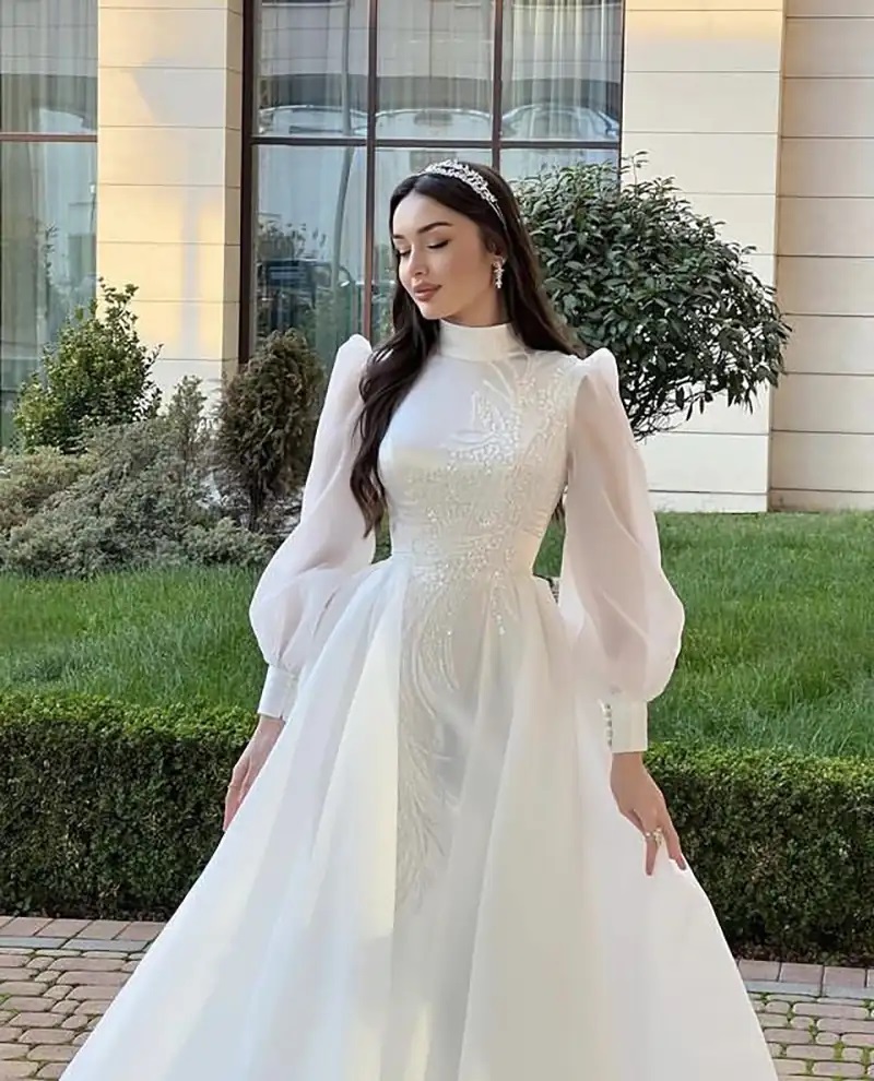 مدل لباس عروس اروپایی و ساده