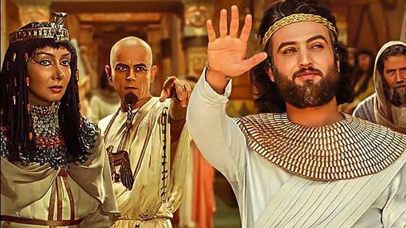 افشاگری تصویری از پشت صحنه یوسف پیامبر؛ زلیخا و معبد آمون