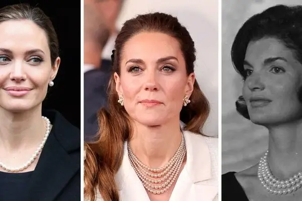 زنان مشهوری که با مروارید جلوه ویژه ای به ظاهر خود دادند (تصاویر)