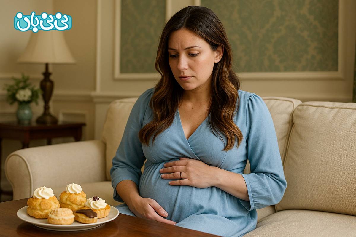عوارض خوردن شیرینی در بارداری | علت ویار، مقدار مجاز و جایگزین‌های شیرینی در بارداری