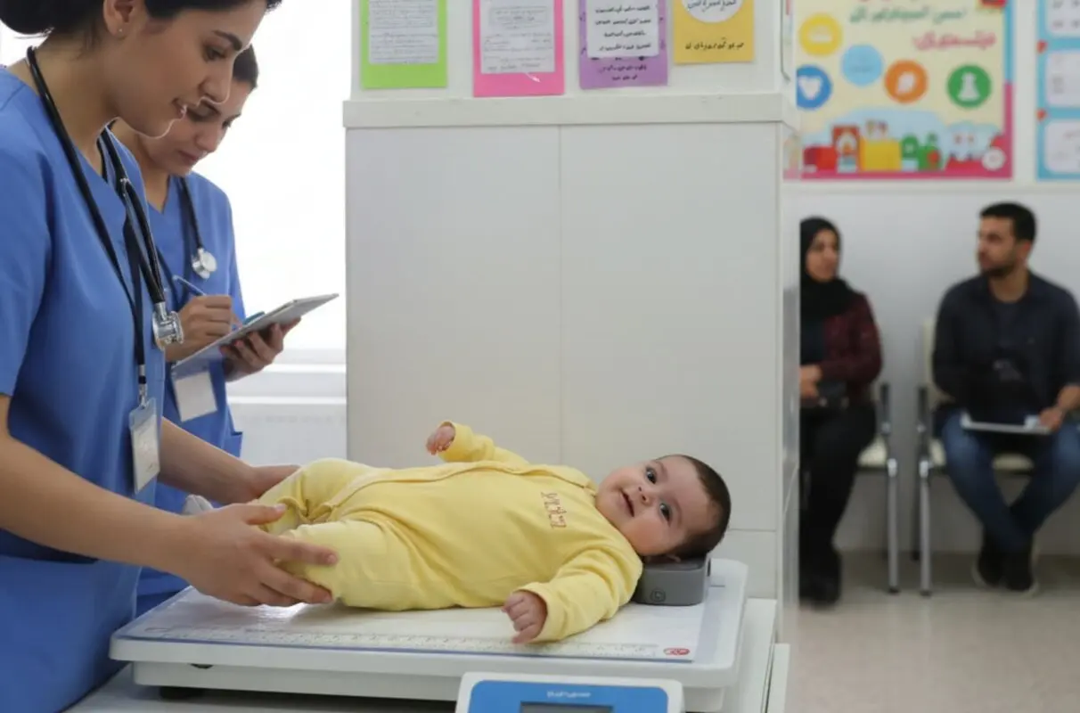 جدول قد و وزن نوزاد ۰ تا ۲۴ ماهگی ـ بر اساس سن و جنسیت