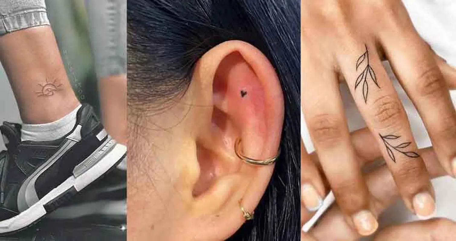 طرحهای تاتو مینیمال و شیک ترند 2024