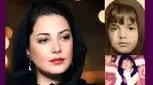 عکس کودکی طناز طباطبایی؛ زیبایی خانم بازیگر از همان کودکی