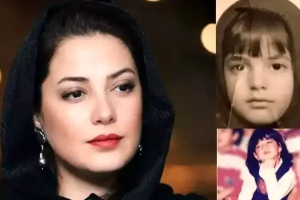 عکس کودکی طناز طباطبایی؛ زیبایی خانم بازیگر از همان کودکی