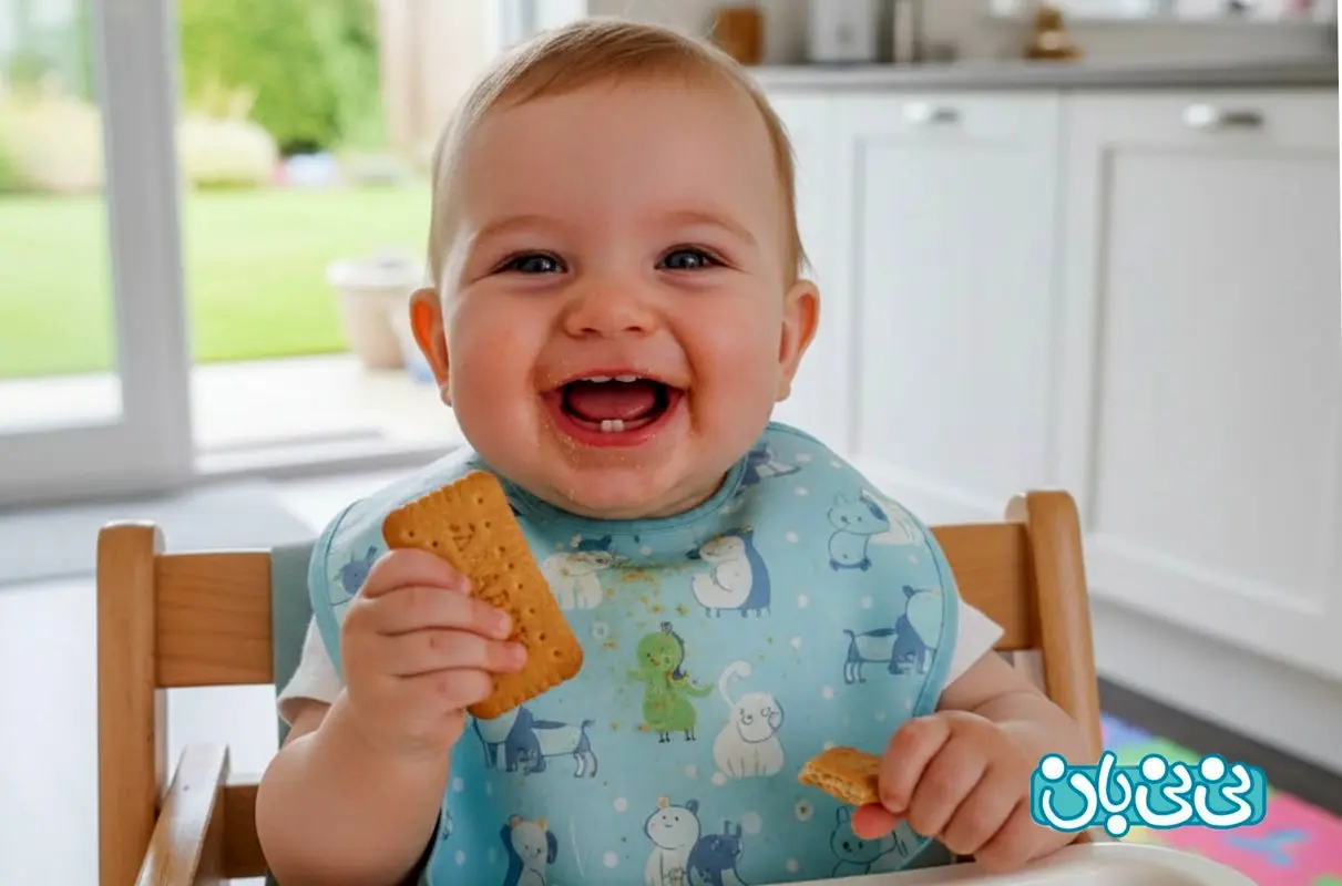 بیسکویت مادر از چند ماهگی مجاز است؟ 4 فواید + نکات مهم مصرف
