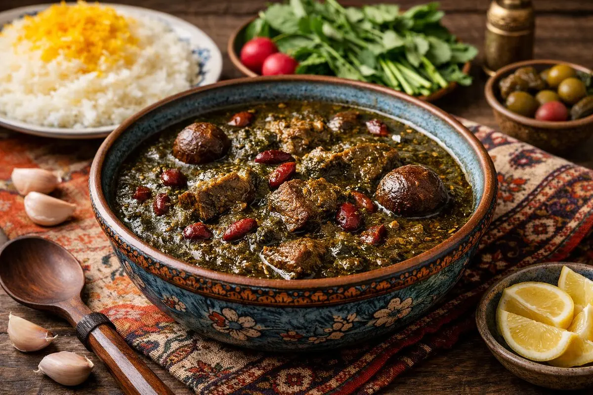طرز تهیه خورشت سبزی؛ غذایی اصیل و مقوی برای سفره خانواده
