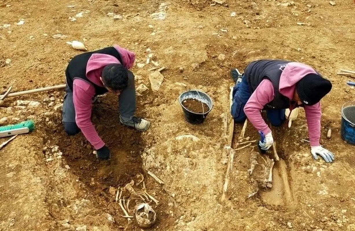 کشف گورستان ثروتمندان رومی سرشار از جواهرات + عکس
