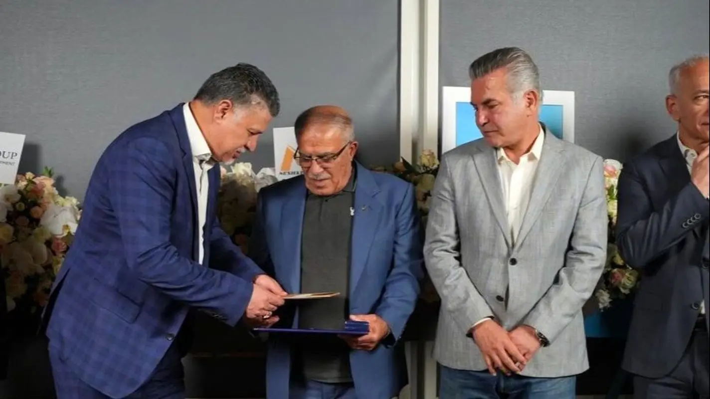 دورهمی سوپراستارها و اسطوره های ایران در دبی! / هم علی دایی هست هم سعید معروف (عکس)