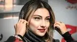 عکس تغییر چهره محیا دهقانی از موهای شرابی به موهای بلوند ! 