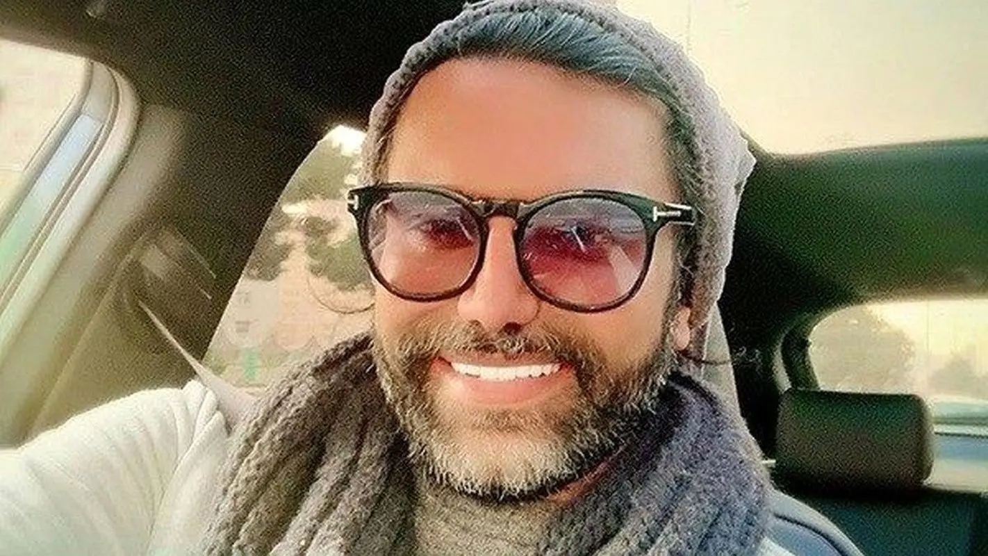 استایل جدید علی نیکی با کت خز (عکس)