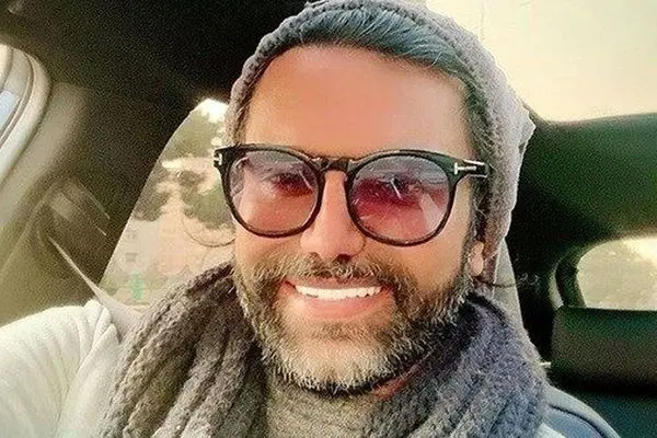 استایل جدید علی نیکی با کت خز (عکس)