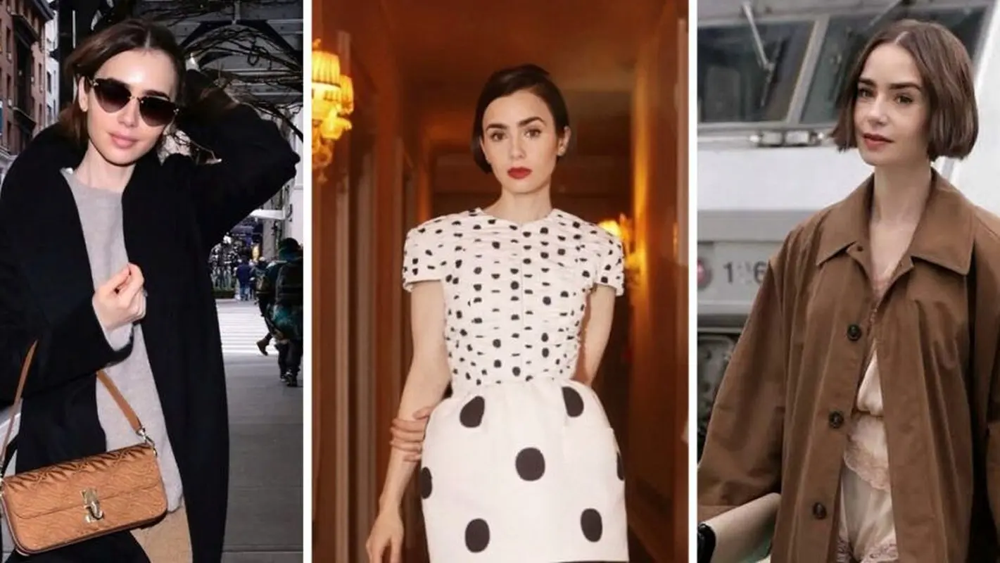 استایل های لیلی کالینز در پروموت فصل پنجم سریال «امیلی در پاریس» (تصاویر)