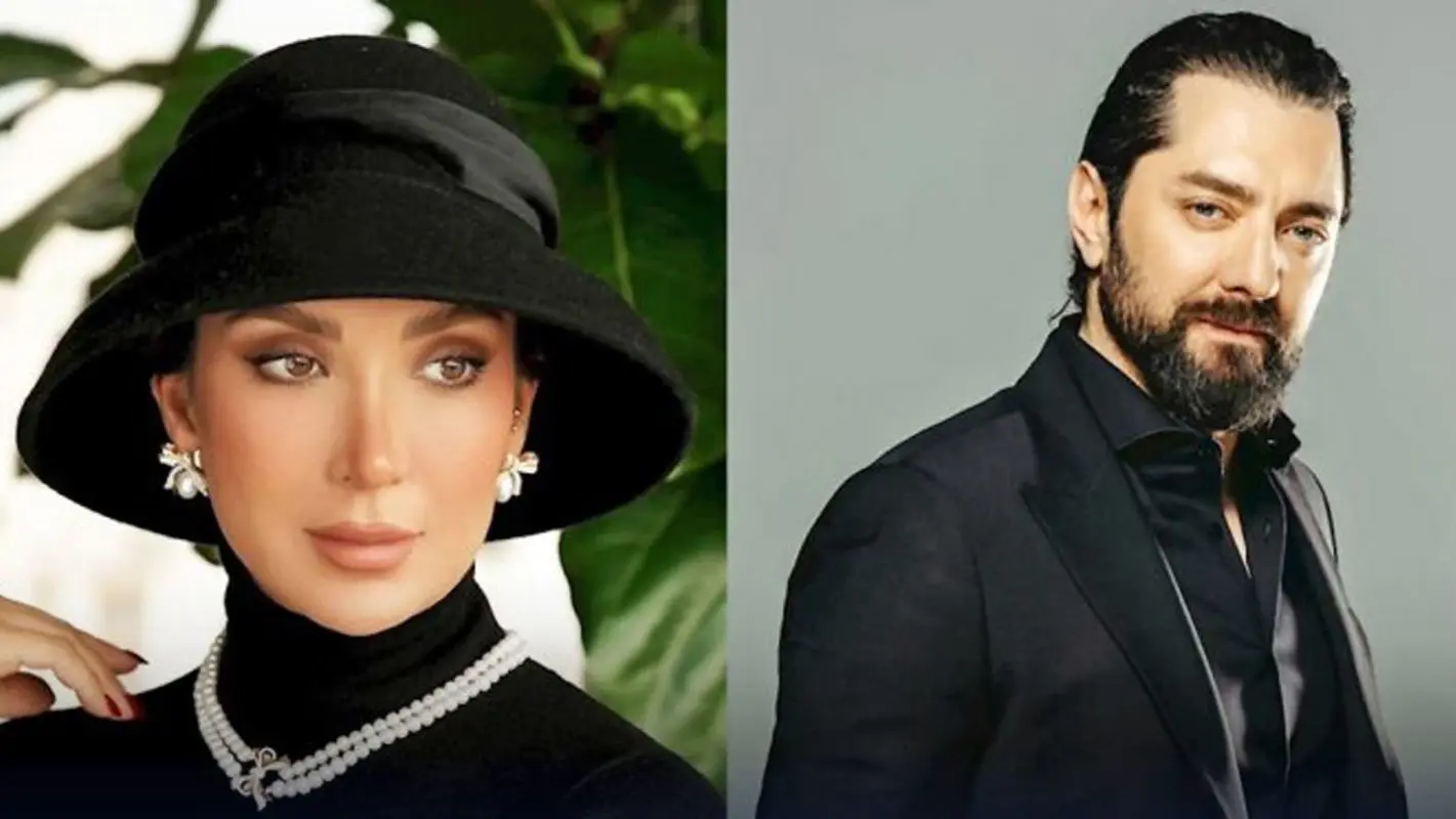 عکس‌های جذاب و دیدنی از خوش‌گذرانی مینا مختاری در کنار عاقد مراسمش در کافه‌ای لوکس