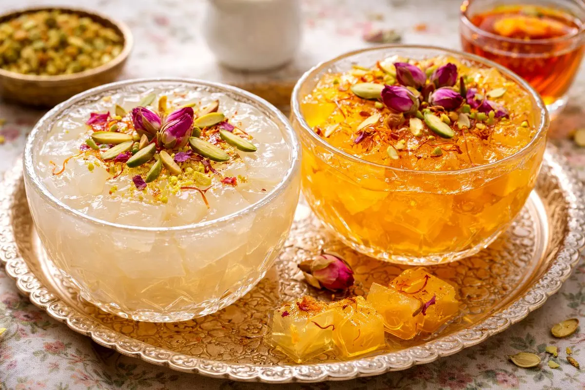  ماقوت یزدی خوشمزه و لطیف؛ دسری اصیل با طعمی ماندگار