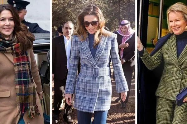 طرح چهارخانه؛ انتخاب باشکوه ملکه‌ها در دنیای مد