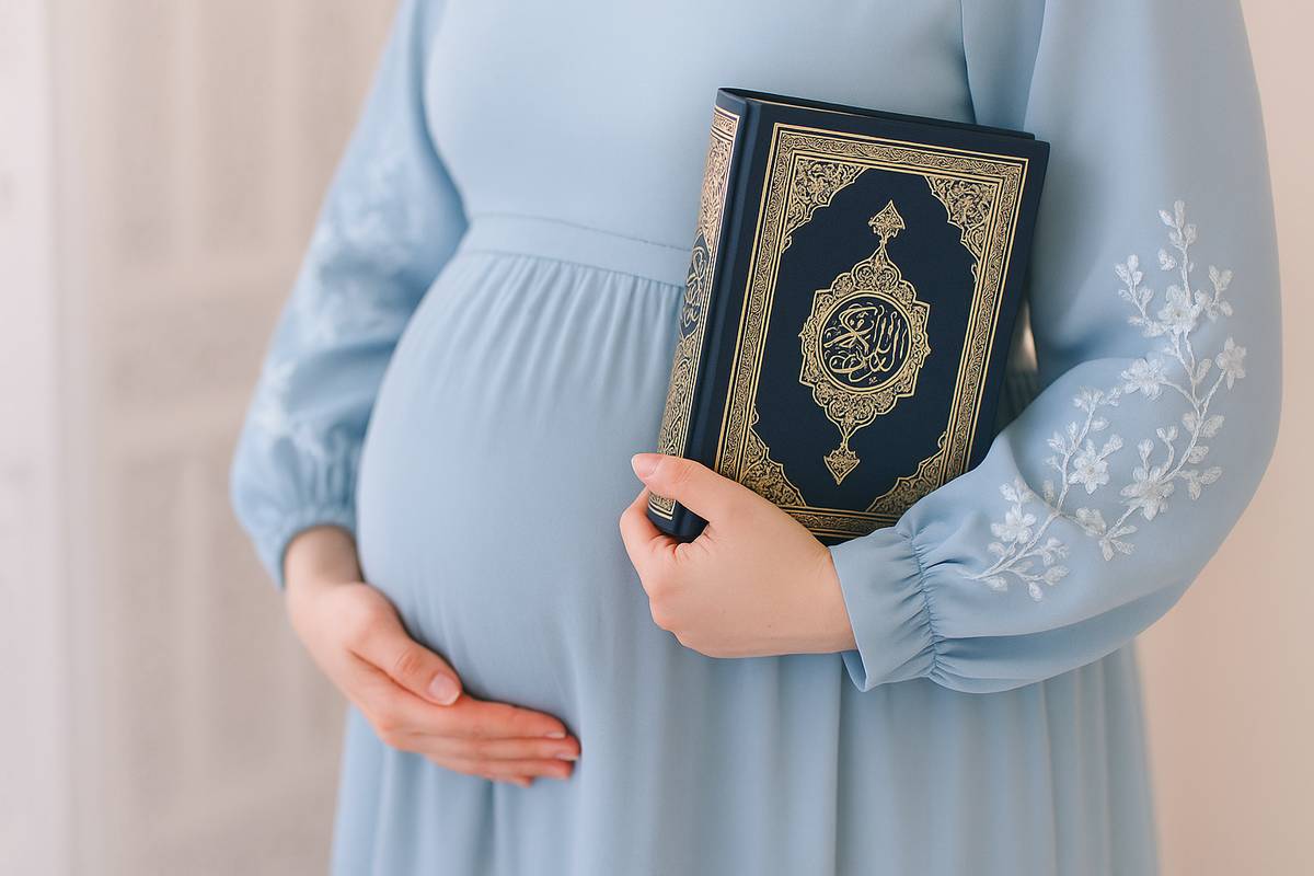 حکم شرعی روزه گرفتن زن باردار