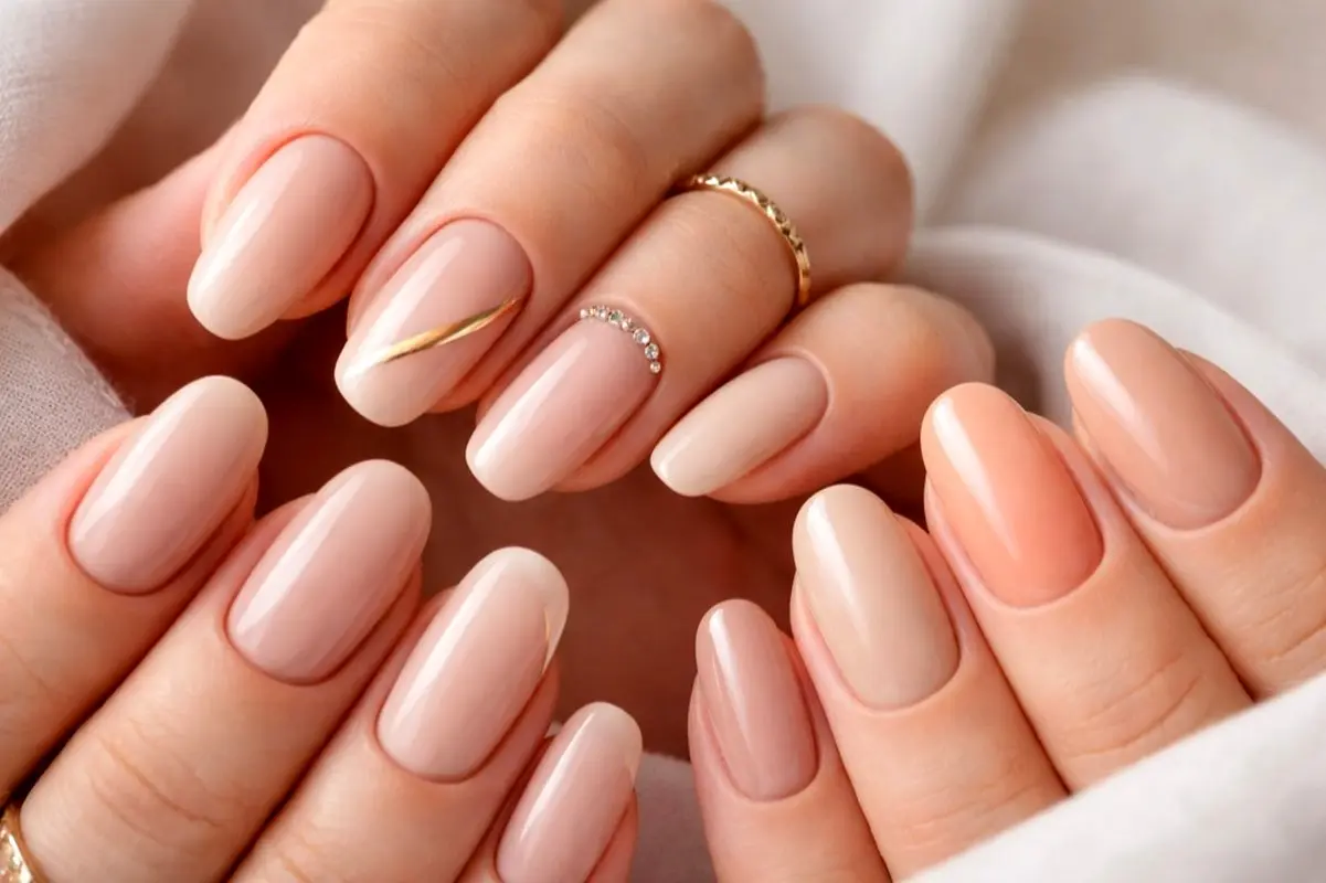 جدیدترین ناخن رنگ نود؛ انتخابی شیک، ساده و همیشه ترند