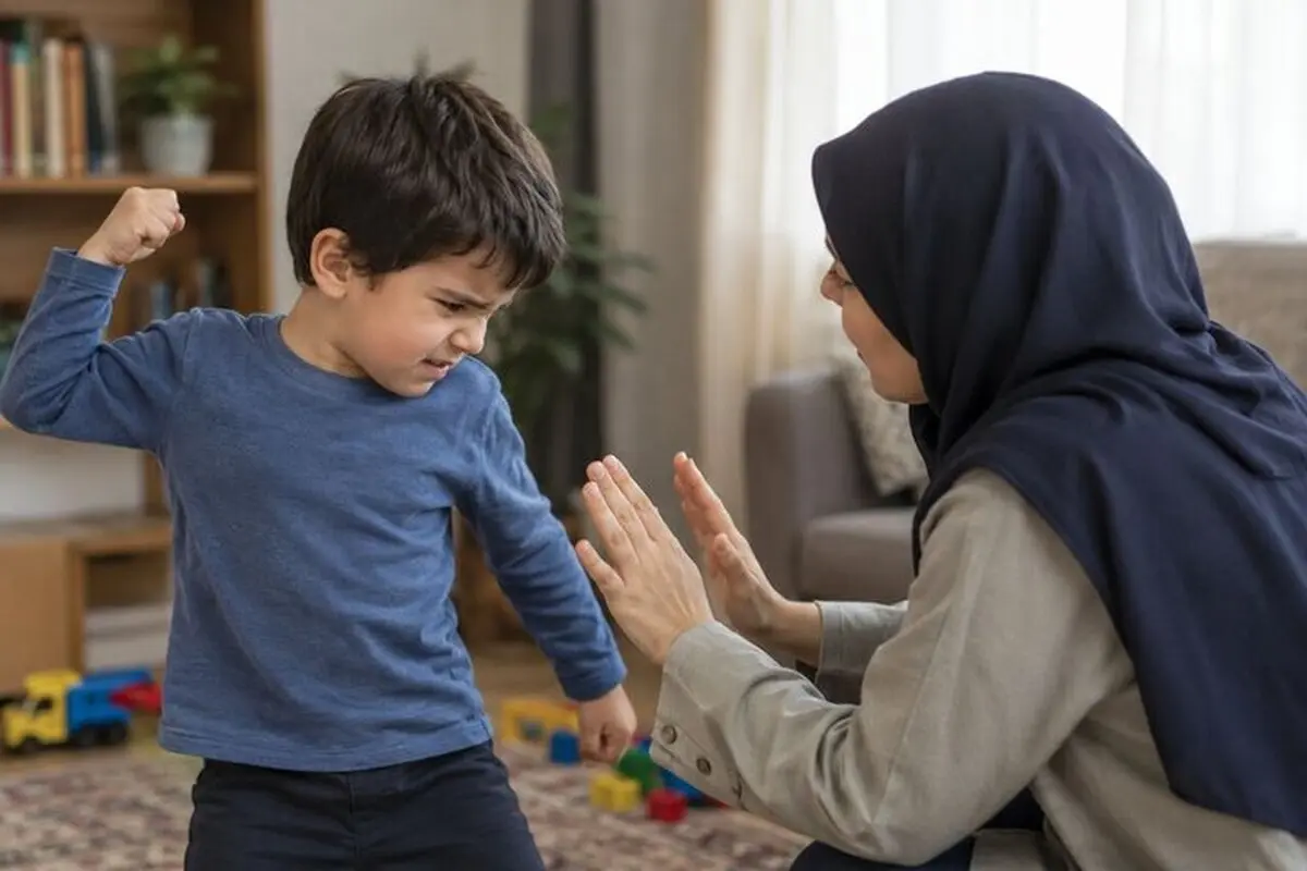 چرا بعضی کودکان برای بیان خواسته‌هایشان کتک می‌زنند؟