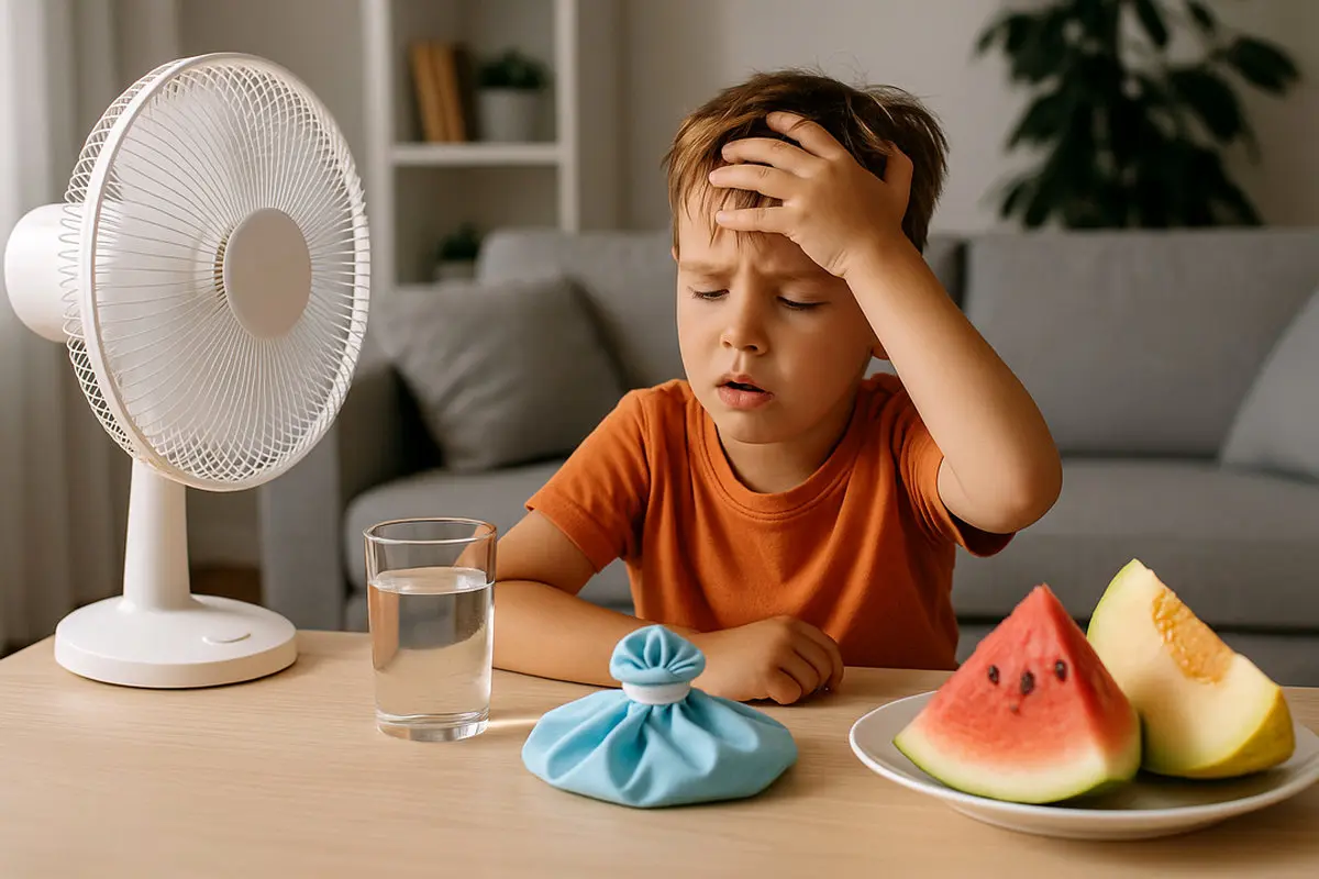 درمان خانگی گرمازدگی کودک + نکاتی برای مراقبت سریع و مؤثر