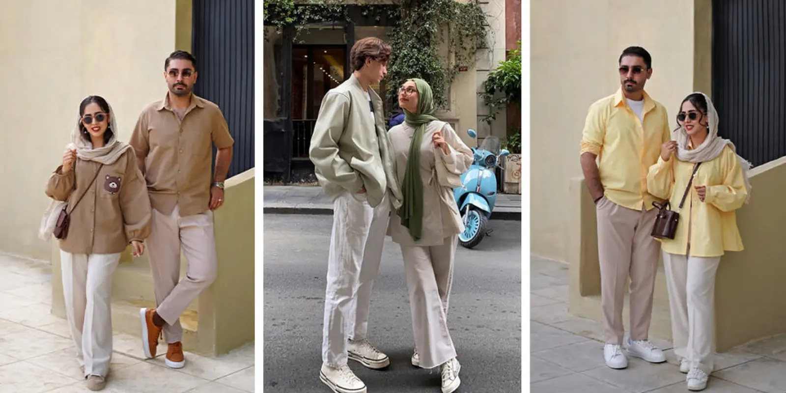 ست های زن و شوهری را بپوشید و شهر را زیبا کنید! (تصاویر)