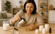 آموزش ساخت شمع در خانه | ساده‌ترین روش‌های درست کردن شمع بدون پارافین و قالب