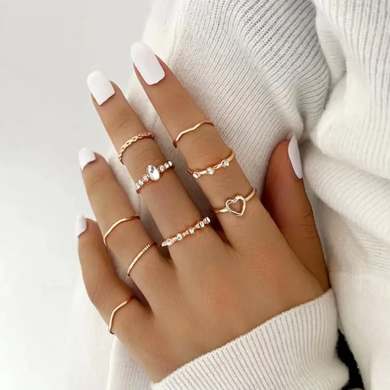 شیک ترین و جدیدترین انگشترهای دخترانه طلا