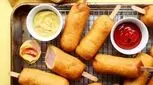 طرز تهیه فینگر فود سوسیس پنیری سوخاری به روشی آسان و خوشمزه!