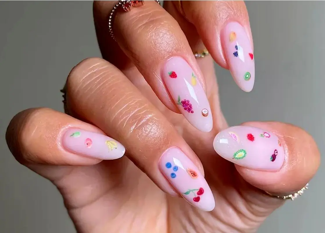 15 مدل دیزاین میوه ای ناخن (تصاویر)